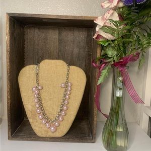 Pink Pearl Necklace